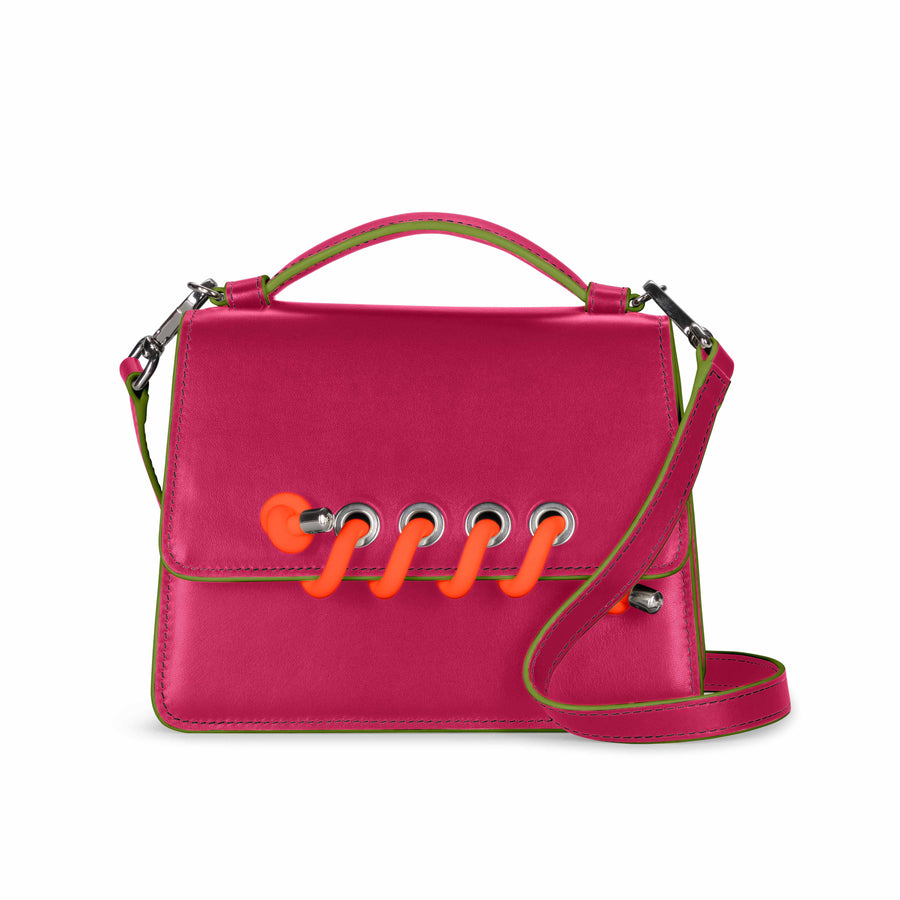 Brief Bag in Passion Pink [Customisable]